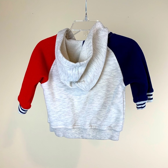 Tommy Hilfiger infant zip front hoodie, Size 3-6 mos - Picture 2 of 4